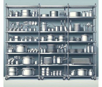 Нержавеющие стеллажи для общепита: полный гид по выбору